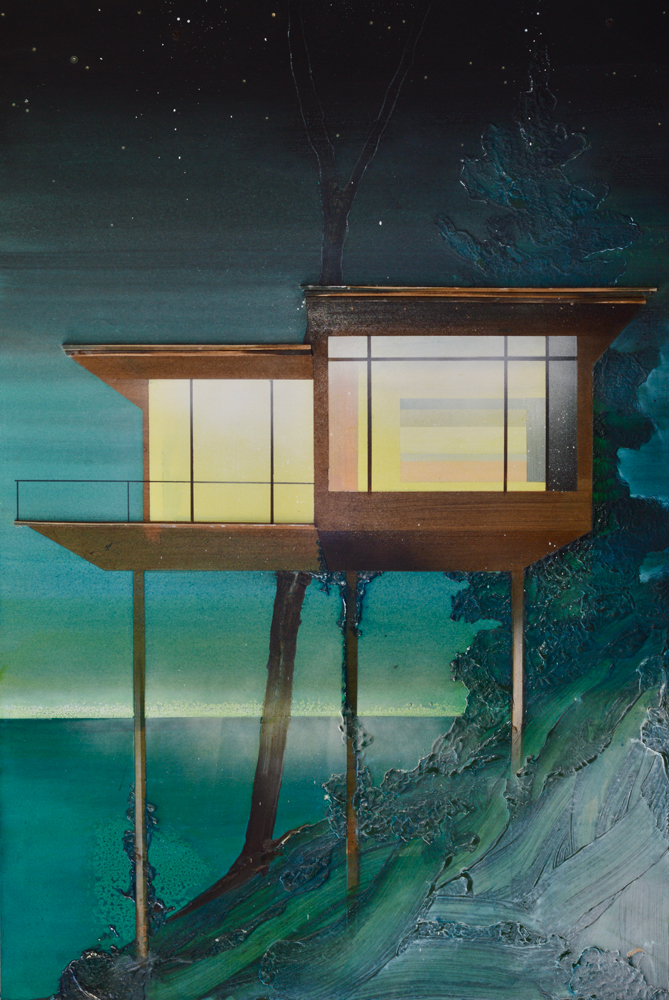 Toon Berghahn Outpost 82x122cm