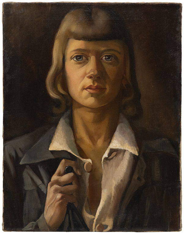 Giselle Kuster Zelfportret 1945 crob